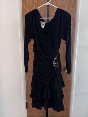 neiman marcus tadashi cocktail dresses Cocktail Dresses Tadashi Shoji Blue Nights Dress Tadashi Shoji Off-Shoulder  A-Line Crepe Taffeta Gown Neiman Marcus